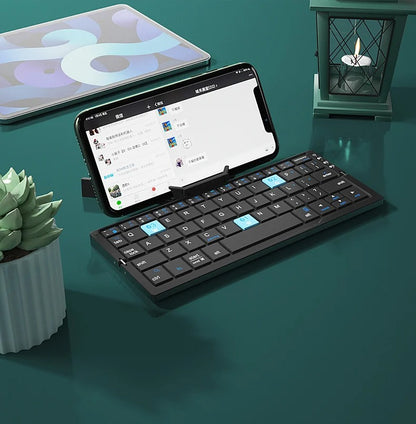 カチカチ折りたたみBluetoothキーボード